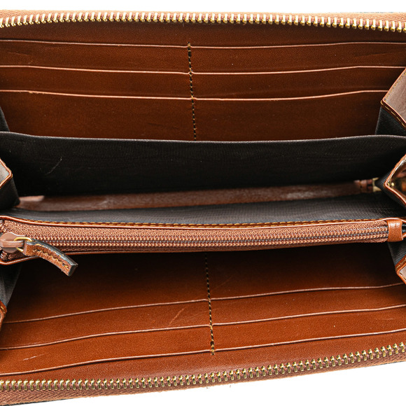 Pre-Loved Gucci GG Supreme Zip Around Long Wallet - Picture 4 of 8